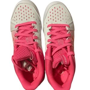 Kids Youth Pink and White Sneakers